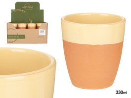 LA DEHESA Verre en Barro Jaune-Marron 330ml