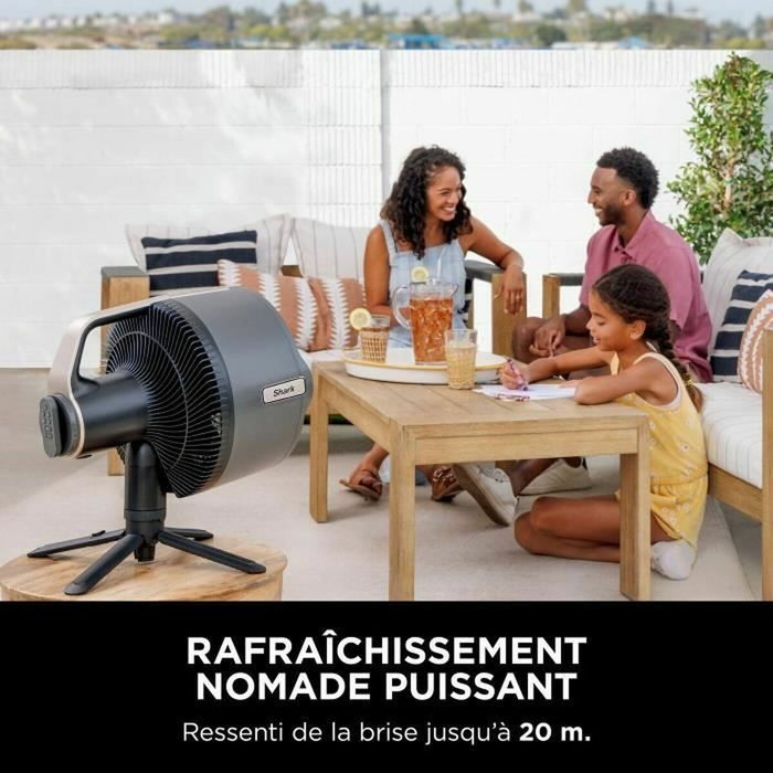 Shark FlexBreeze Pro Mist FA300EU - Ventilateur brumisateur sur pied ou table