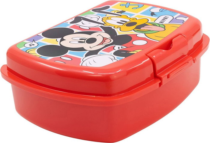 Mickey Mouse Boîte à Sandwich Rouge