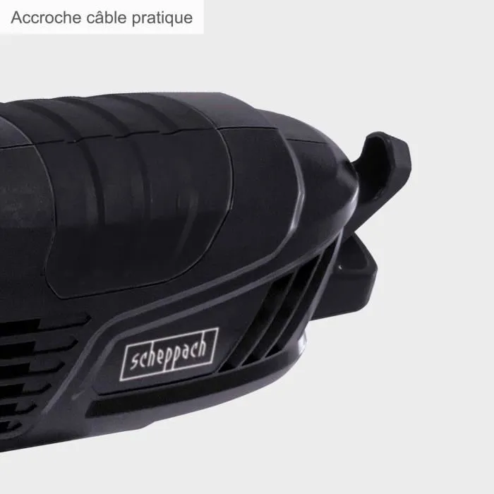 Scheppach ETHT1000 Taille-haie électrique télescopique - Capacité de coupe 16 mm - Réglable sur 6 positions - Pour haies hautes Scheppach ETHT1000 Taille-haie électrique télescopique - Capacité de coupe 16 mm - Réglable sur 6 positions - Pour haies hautes