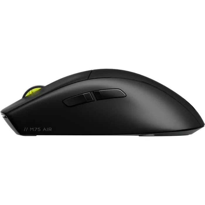 Corsair M75 AIR WIRELESS - Souris gamer sans fil ultralégère noire - Performances optimales pour joueurs exigeants
