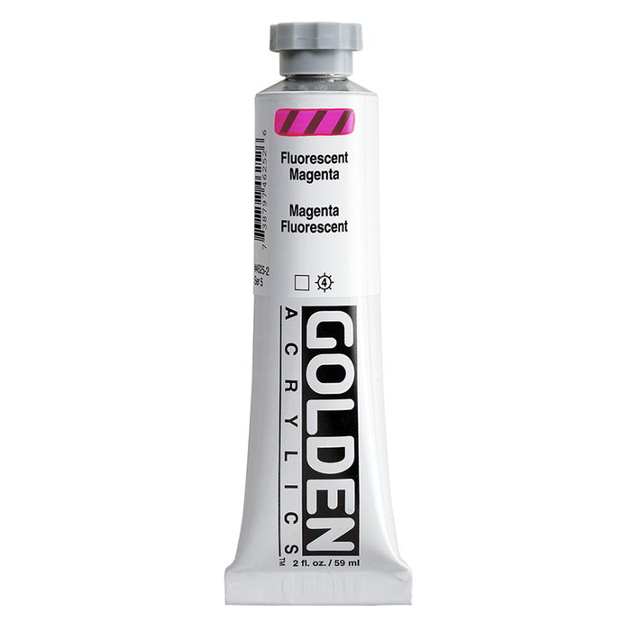 Golden Peinture Acrylique Heavy Body Magenta Fluorescente 59 ml Golden Peinture Acrylique Heavy Body Magenta Fluorescente 59 ml