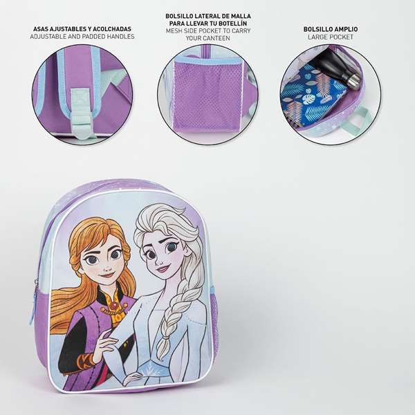 Cerdá Sac à Dos Scolaire Enfant Frozen 26.0 x 30.0 x 10.0 cm pour Filles