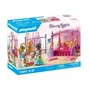 PLAYMOBIL 71847 Chambre de princesse avec lit baldaquin, personnage, tapis, 3 robes et accessoires - Univers féérique pour enfants à partir de 3 ans