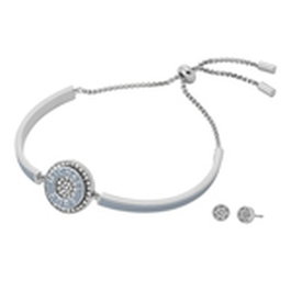 Ensemble Bracelet et Boucles d'oreilles Michael Kors Fashion Argenté
