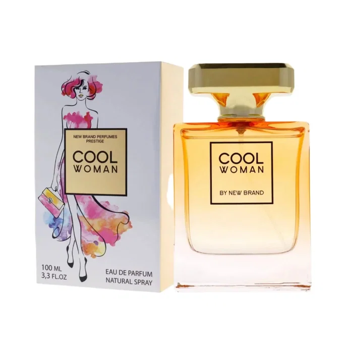 New Brand Prestige Cool Woman Eau De Parfum pour Femme 100 ml