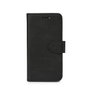 eSTUFF WALES - Coque portefeuille avec support en PU pour iPhone SE 2022/2020 - Noir