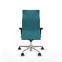 Piqueras Y Crespo Fauteuil Albacete, mécanisme synchrone, Turquoise