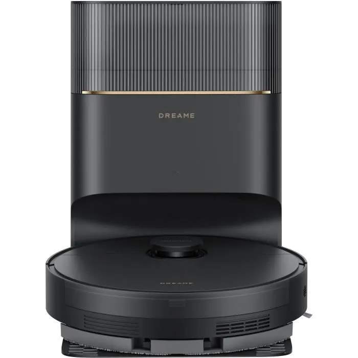 Dreame D20 Pro Plus Robot Aspirateur Laveur, 13000 Pa, Navigation Laser, Double Brosse, Auto-Vidage, Capteur Distance, Brosse Latérale Extensible