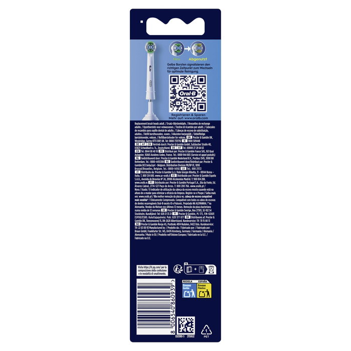 Oral-B Pro Precision Clean - Lot de 5 brossettes de rechange