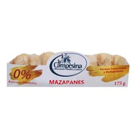 LA CAMPESINA Mazapanes Veganes sans sucres ajoutés 175 g