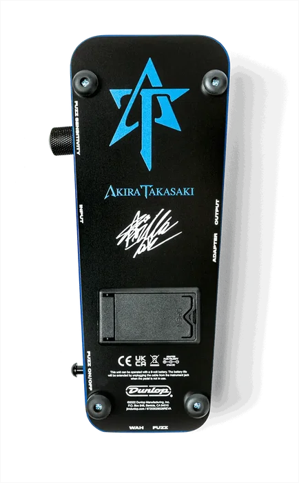 DUNLOP Pédale Wah Crybaby Fuzz Signature Akira Takasaki DUNLOP Pédale Wah Crybaby Fuzz Signature Akira Takasaki