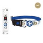 Cerda Collar pour chien T4M:M/L taille M-L motif Real Madrid en nylon bleu
