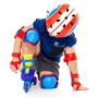 Molto - Set de protections pour enfant 6 pièces - Taille M - Bleu - En plastique