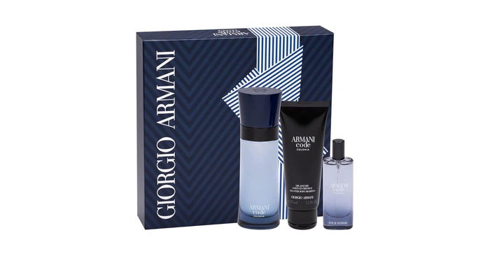 Giorgio Armani - Coffret Parfum Code Colonia Pour Homme Eau de Toilette 75 ml + Eau de Toilette 15 ml + Gel Douche 75 ml