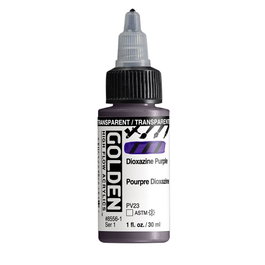 Golden Couleur acrylique High Flow Transparente Purpura Dioxazine