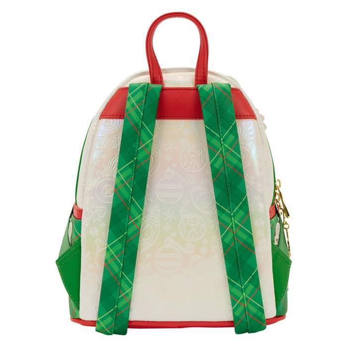 LOUNGEFLY Sac à dos Holiday Stitch Disney 26 cm