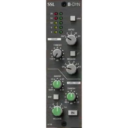 SSL 4Kb Dynamics Module série 500, compresseur et noise gate/expander basé sur la SSL 4000B