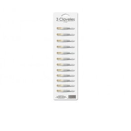 Tres Claveles Pinza Cangrejo P.Oro 8 cm - Pack de 12 unités
