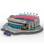 Eleven Force - FC Barcelona - Maquette 3D du Stade Spotify Camp Nou à Construire - Modèle Réduit avec Terrain, Buts, Gradins et Bus