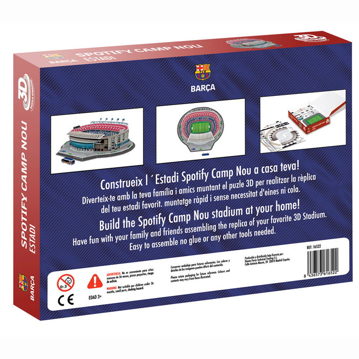 BANBO TOYS Puzzle 3D Stade Spotify Camp Nou F.C. Barcelona BANBO TOYS Puzzle 3D Stade Spotify Camp Nou F.C. Barcelona