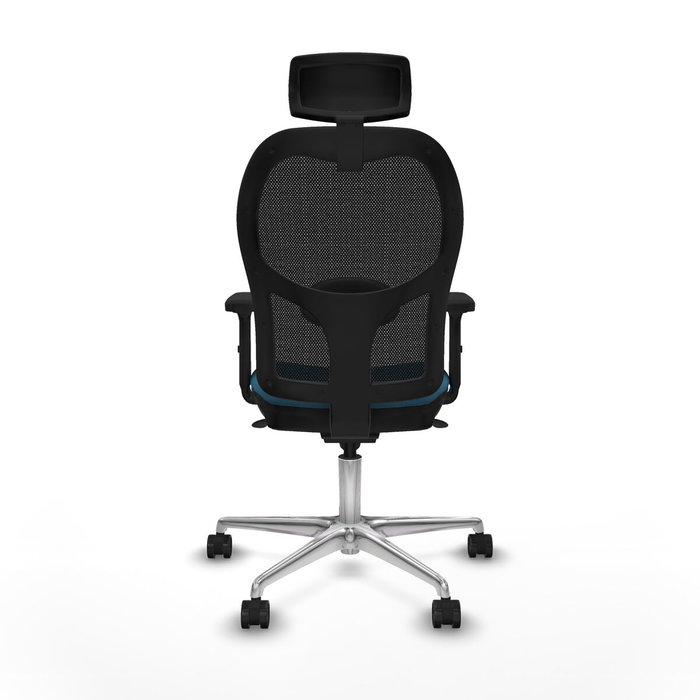 Piqueras y Crespo Chaise de Bureau avec Appui-tête Jorquera 2D086N2 Noir Vert pétrole Piqueras y Crespo Chaise de Bureau avec Appui-tête Jorquera 2D086N2 Noir Vert pétrole
