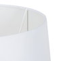 BigBuy Home Lampe de bureau Blanc Noir Doré Fer 40 W