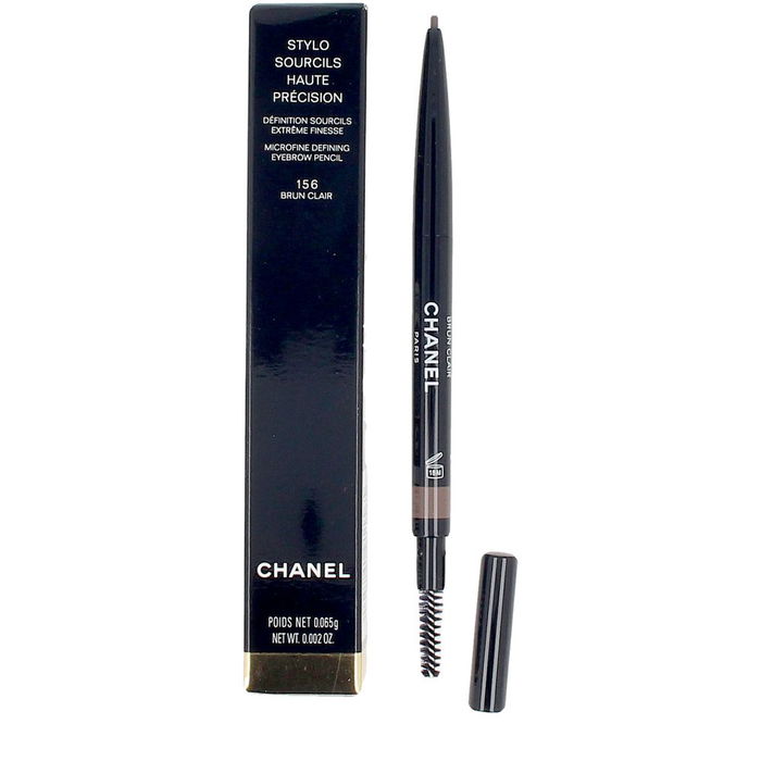 Chanel Stylo Sourcils Crayon à Sourcils Haute Précision #156 Brun Clair 0,65g Effet Microblading Waterproof