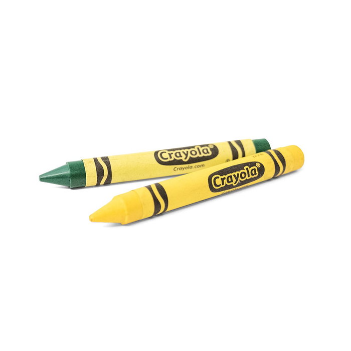 Crayola Crayons géants Jumbo, 28 pièces en pot transparent, couleurs vives et intenses, facile à appliquer, pour enfants dès 3 ans, référence 52-3037