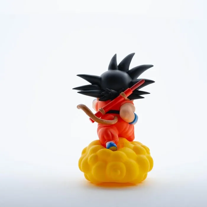 Plastoy Tirelire Dragon Ball Son Goku Enfant sur Nuage Magique - Licence Officielle - Plastique - 22 cm