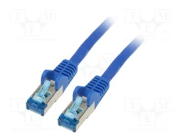 GOOBAY Câble Ethernet Patch Cord Cat 6a S/FTP 30m Bleu