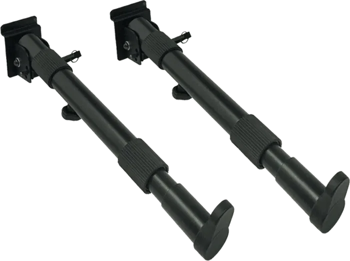 QUIKLOK BS 300B Support pour clavier mural, acier noir, charge max 22.6 kg