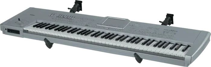 QUIKLOK BS 300B Support pour clavier mural, acier noir, charge max 22.6 kg