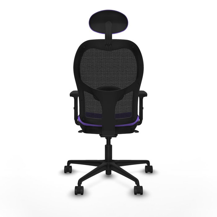 Piqueras y Crespo Chaise de Bureau avec Appui-tête Jorquera 2D036N1 Lila