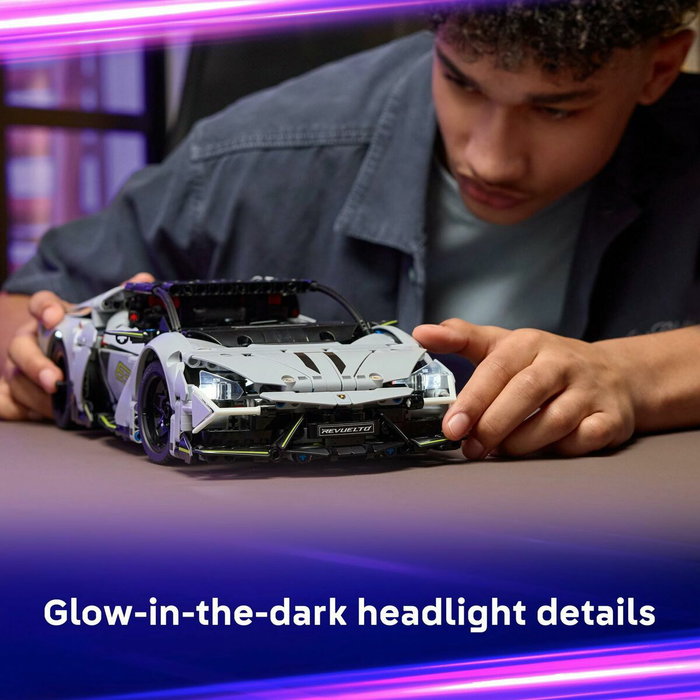 LEGO Technic 42214 Lamborghini Revuelto Supercar Télécommandée, 1135 pièces