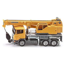 Bullyland - Camion avec grue - Jouet pour enfants à partir de 36 mois