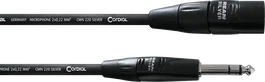 Cordial CIM 1.5 MV Cable de microphone XLR mâle vers Jack 6,3 mm stéréo, 1,5 m