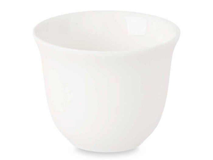 VESSIA Tasses en Porcelaine Blanche 120 ml - Lot de 48 pièces VESSIA Tasses en Porcelaine Blanche 120 ml - Lot de 48 pièces