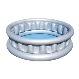 Bestway Piscine Gonflable Enfant 3 Chambres Astronaute 152x43 cm +3 Ans Jardin 51080