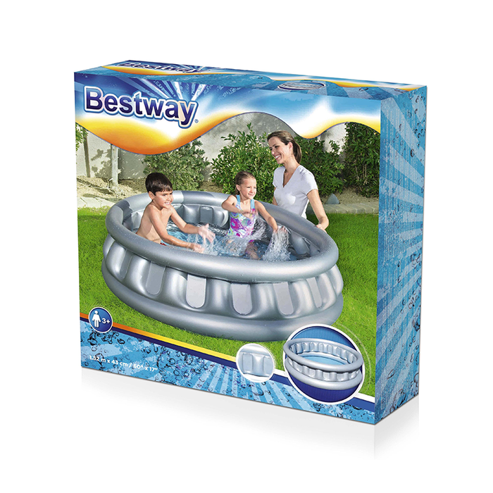 Bestway Piscine Gonflable Enfant 3 Chambres Astronaute 152x43 cm +3 Ans Jardin 51080 Bestway Piscine Gonflable Enfant 3 Chambres Astronaute 152x43 cm +3 Ans Jardin 51080