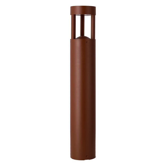 Jamalpur Balise LED extérieure 90 cm, 10 W, 3 000 K, brun rouille Jamalpur Balise LED extérieure 90 cm, 10 W, 3 000 K, brun rouille