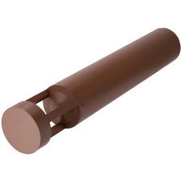 Jamalpur Balise LED extérieure 90 cm, 10 W, 3 000 K, brun rouille