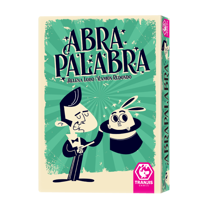 Tranjis games sl Jeu de société Abra Palabra – Jeu de lettres avec stratégie et effets spéciaux – 2 à 6 joueurs – Dès 10 ans Tranjis games sl Jeu de société Abra Palabra – Jeu de lettres avec stratégie et effets spéciaux – 2 à 6 joueurs – Dès 10 ans