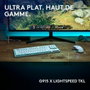 Logitech G G915 TKL X - Clavier Gamer Sans Fil Tactile - Blanc - AZERTY
