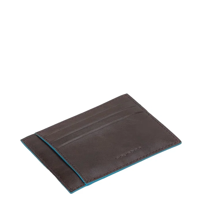 Piquadro Blue Square Porte-cartes en cuir Mogano Piquadro Blue Square Porte-cartes en cuir Mogano