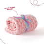 PERLETTI Peluche et Couverture Douce Licorne Lily - Peluche 22 cm, Couverture 120x80 cm - Doudou et Plaid