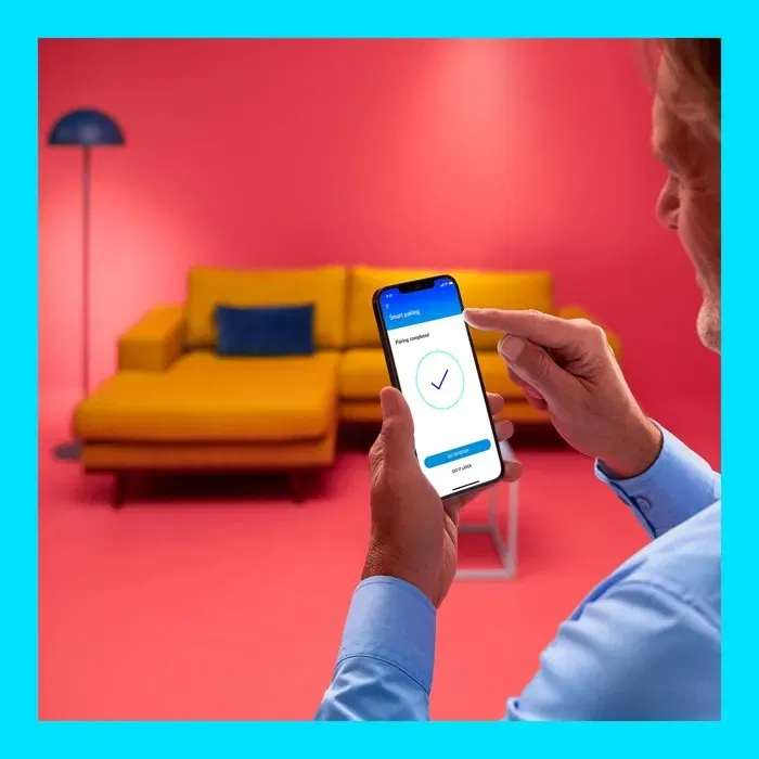 Wiz - Guirlande lumineuse connectée extérieure 15m, 12 ampoules LED multicolores, pilotable WiZ