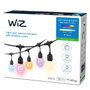 Wiz Guirlande Connectée Extérieure 15m - 12 Ampoules LED Multicolores