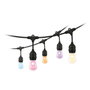 Wiz Guirlande Connectée Extérieure 15m - 12 Ampoules LED Multicolores