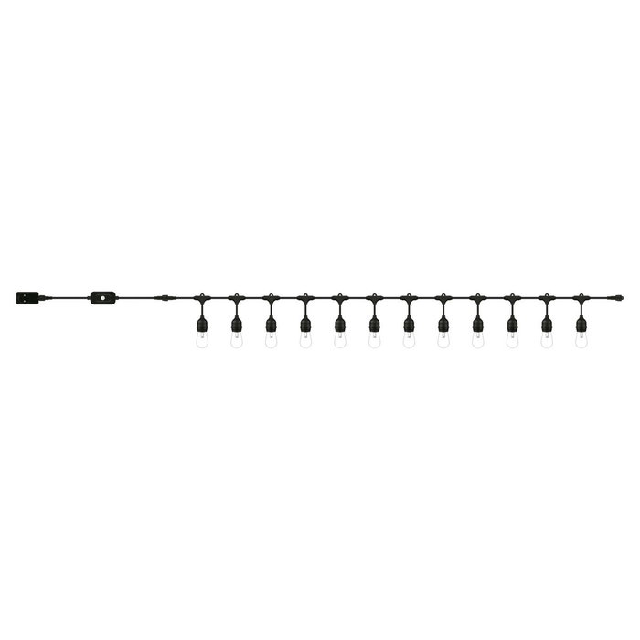 Wiz Guirlande Connectée Extérieure 15m - 12 Ampoules LED Multicolores